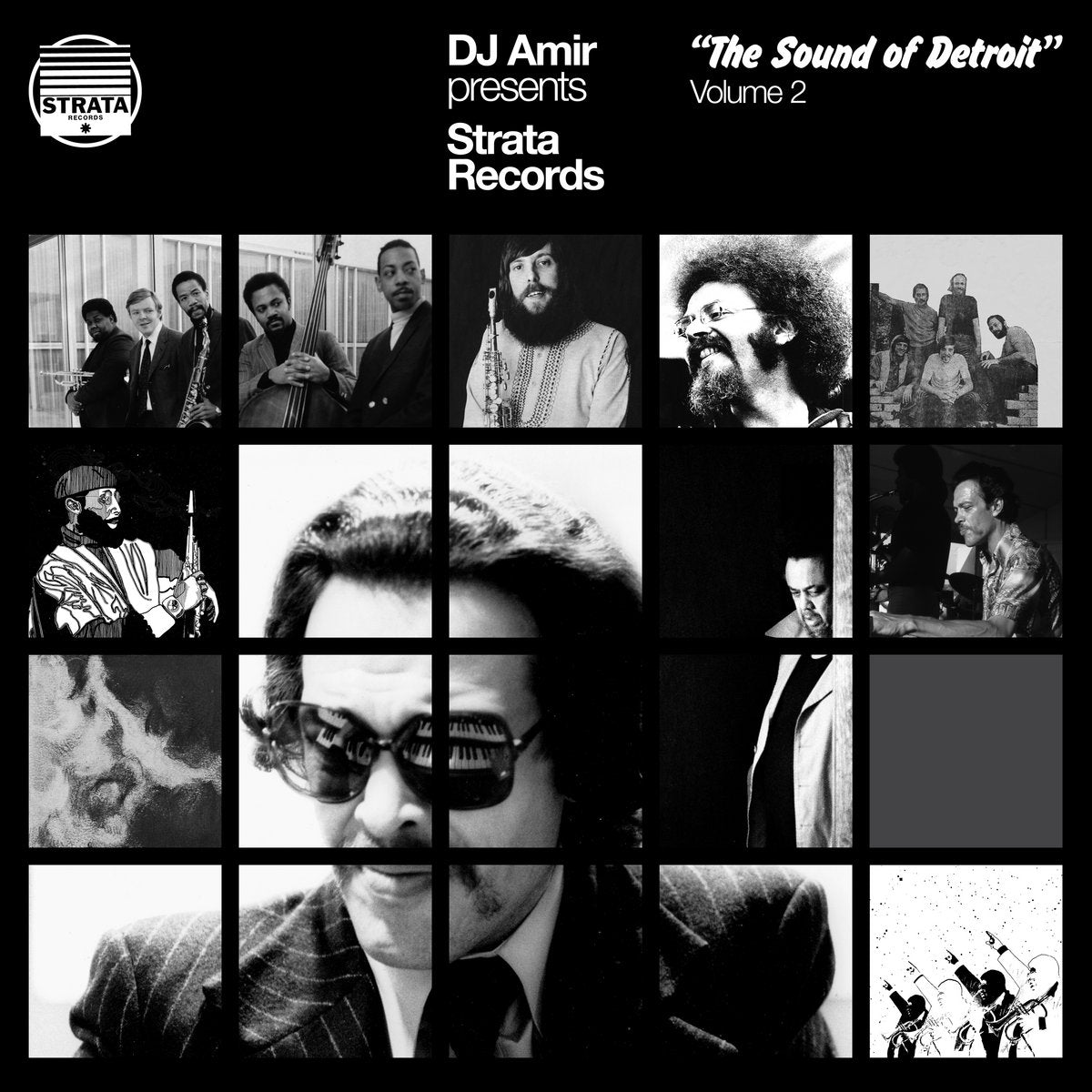  The Sound of Detroit Vol. 2 - V. A. - DJ Amir pres. Strata Records