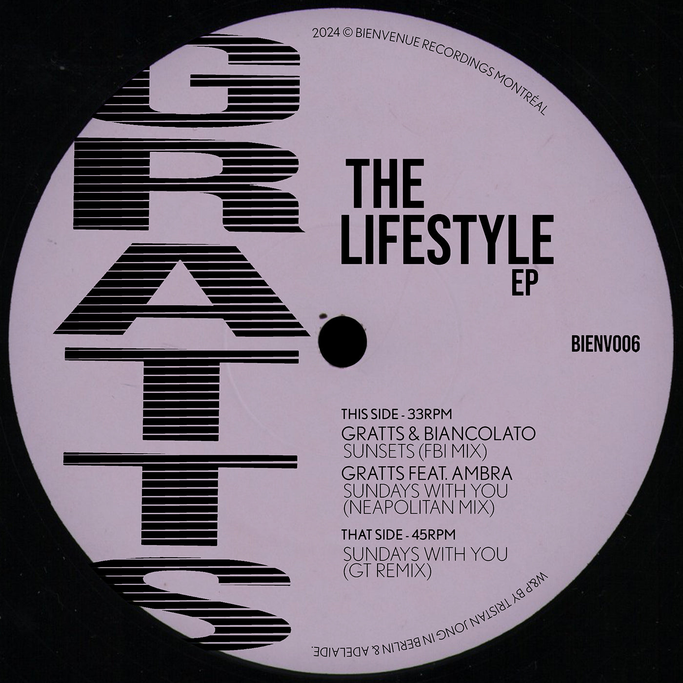 The Lifestyle EP w/ Gene Tellem Remix - Gratts
