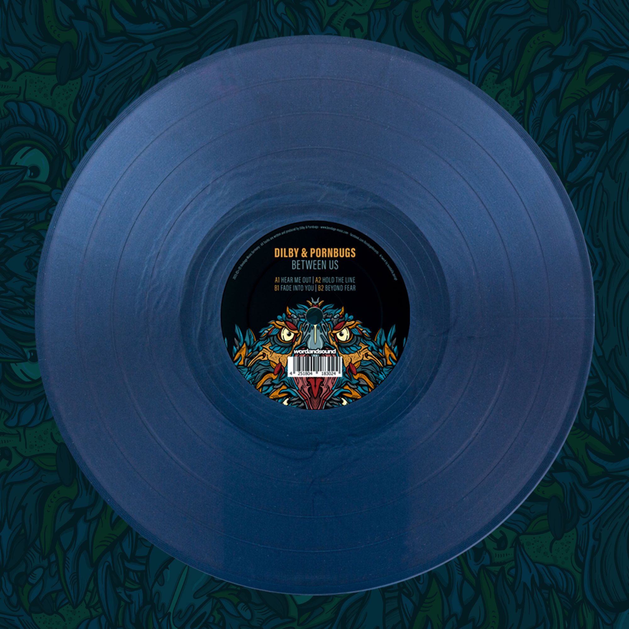 Between Us (LTD PEARL-DEEP-OCEAN COLORED) - Dilby & Pornbugs