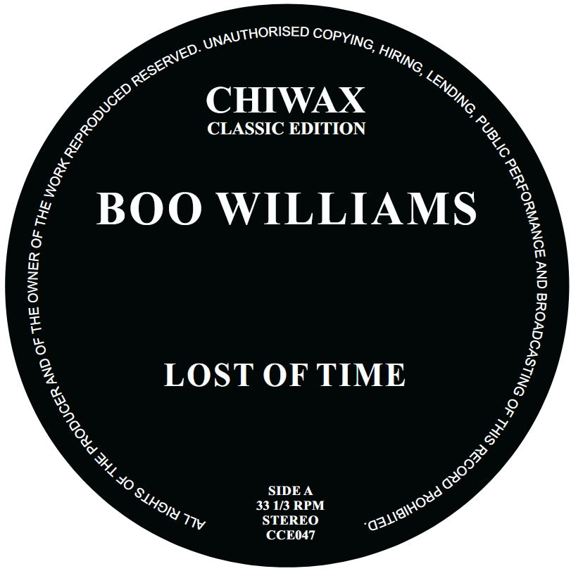 LOST OF TIME - BOO WILLIAMS