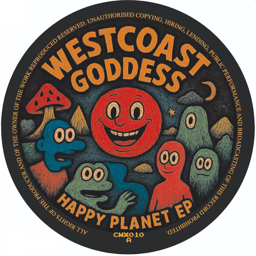 Happy Planet EP - Westcoast Goddess