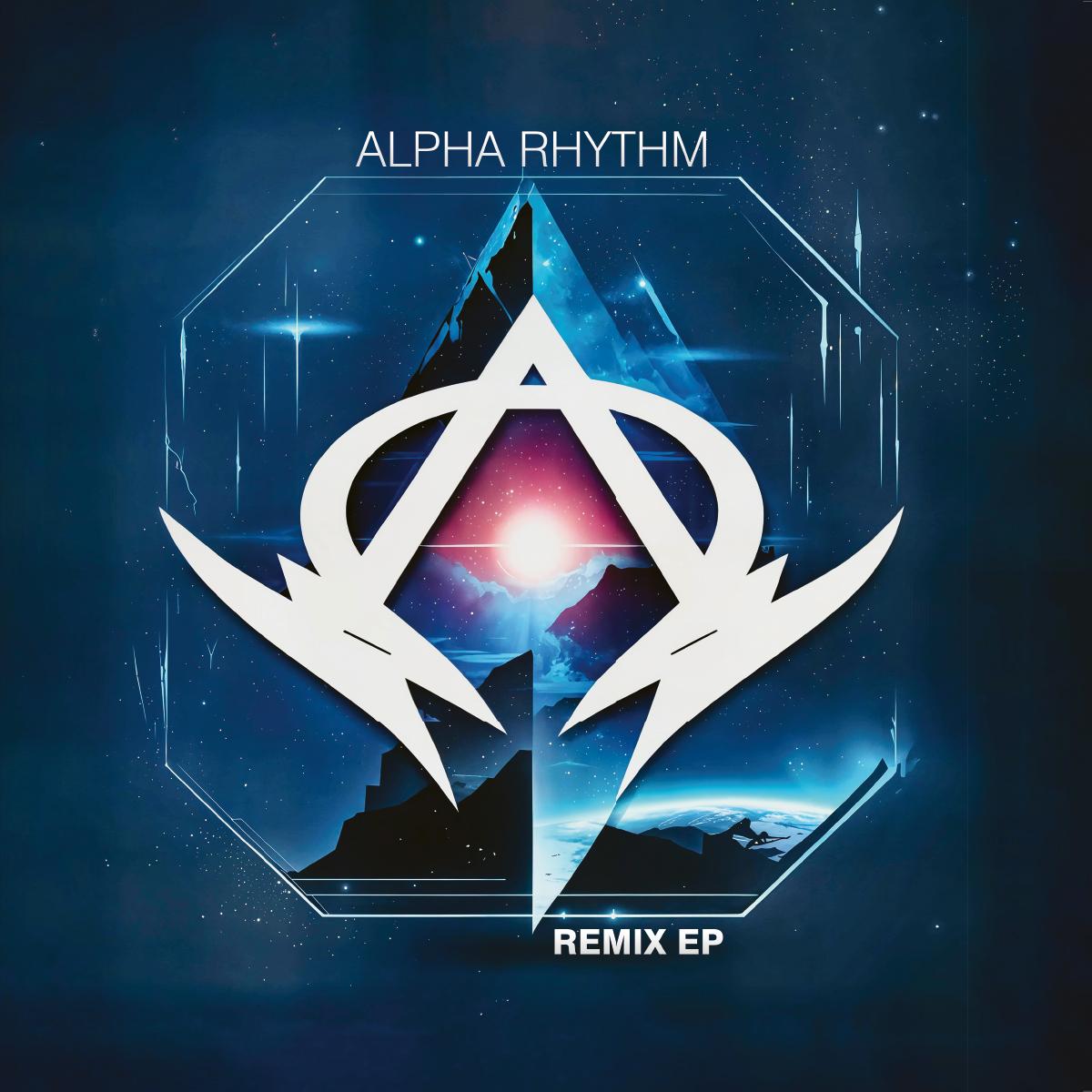 Remix EP [red + blue marbled vinyl / printed sleeve] - Alpha Rhythm