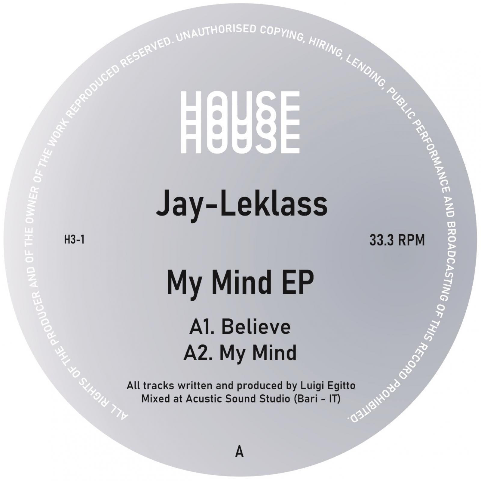 My Mind EP - Jay-Leklass