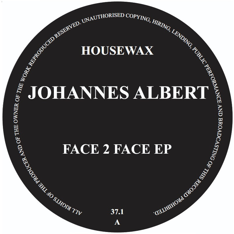 FACE 2 FACE EP - JOHANNES ALBERT