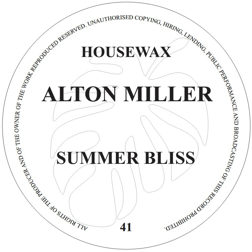 SUMMER BLISS - ALTON MILLER