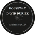 Can U See Dat/ On And On - David Duriez