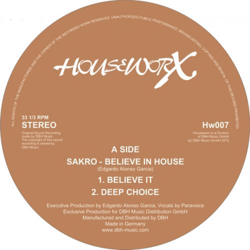 believe in house ep - sakro