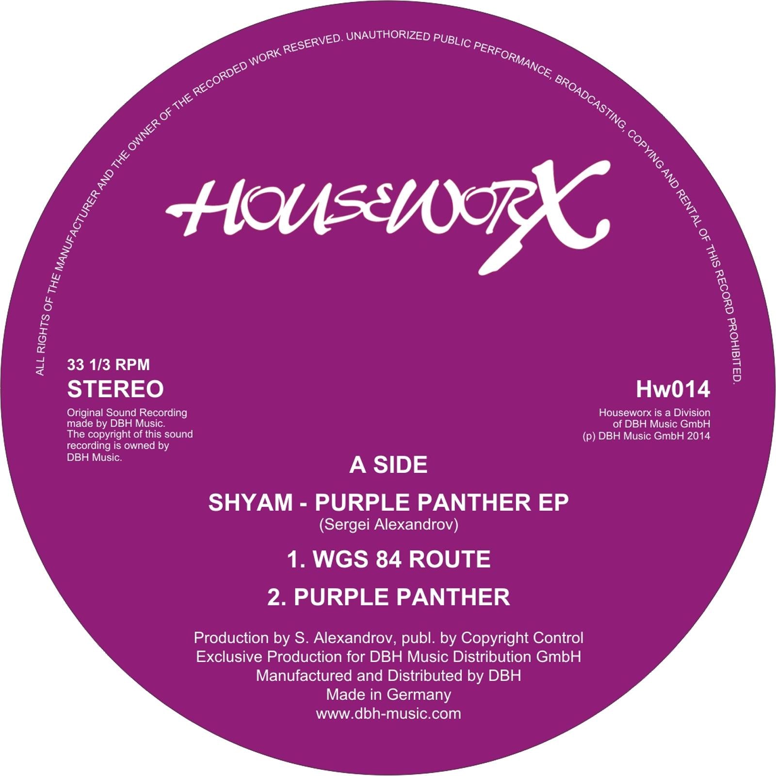 purple panther ep - shyam