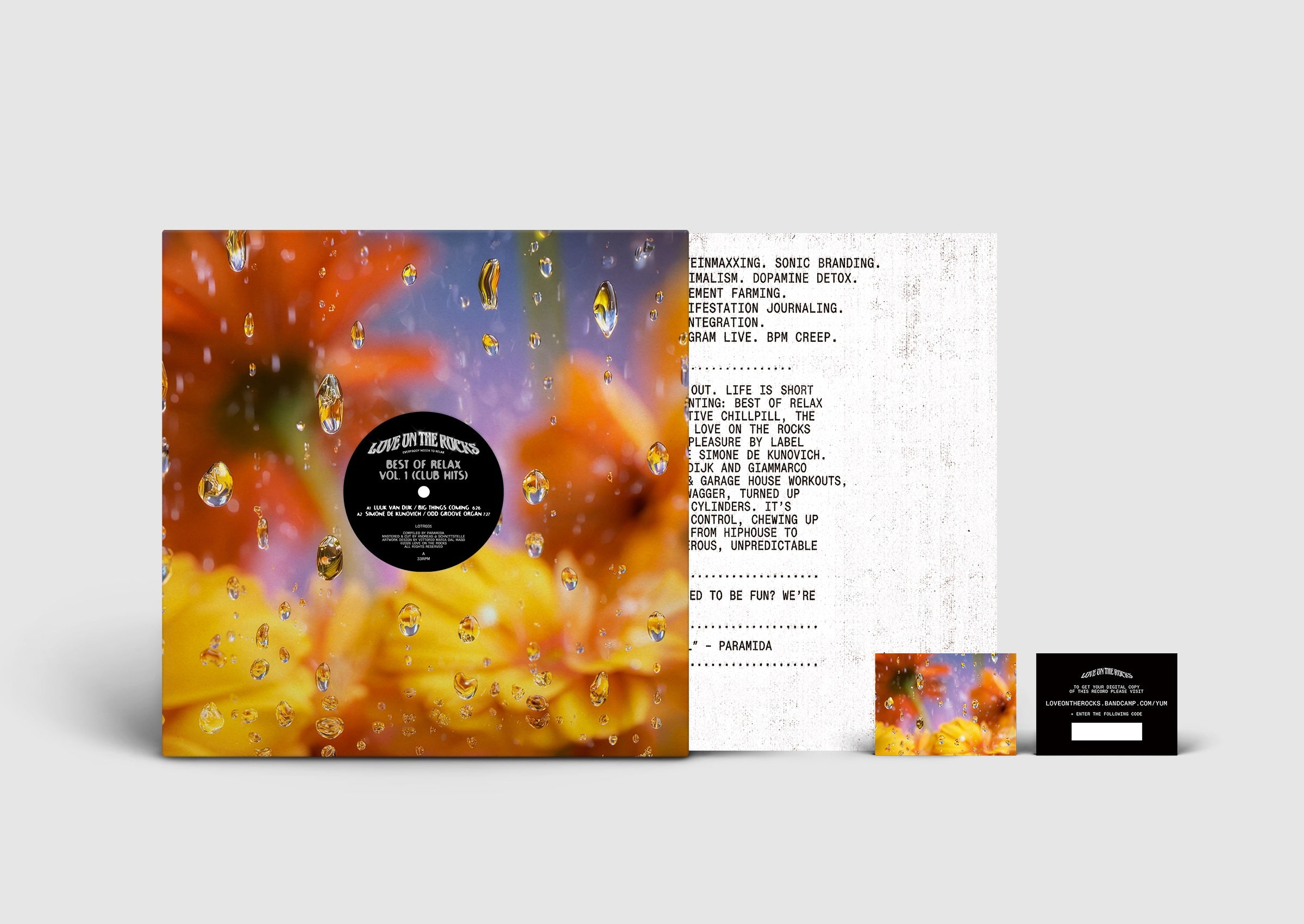 Best Of Relax Vol. 1 (Club Hits) (incl. signed Insert & DL Code) - Various Artists