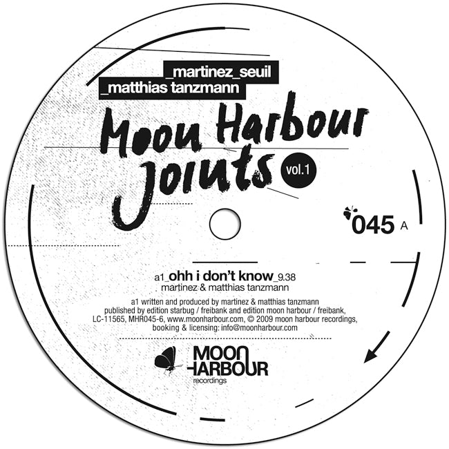 Moon Harbour Joints Vol. 1 - Martinez, Seuil, Matthias Tanzmann
