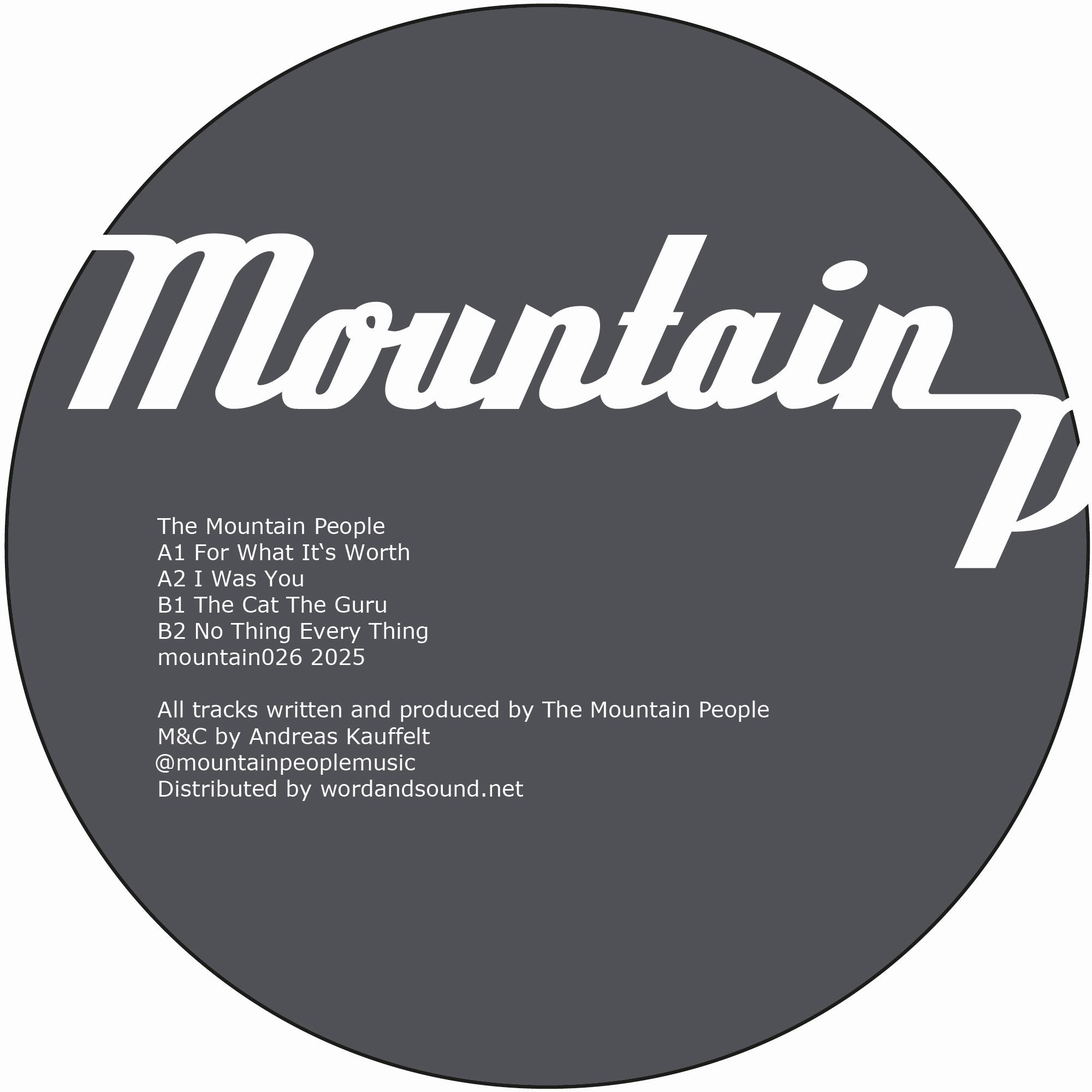The Cat The Guru (2026 repress) - The Mountain People