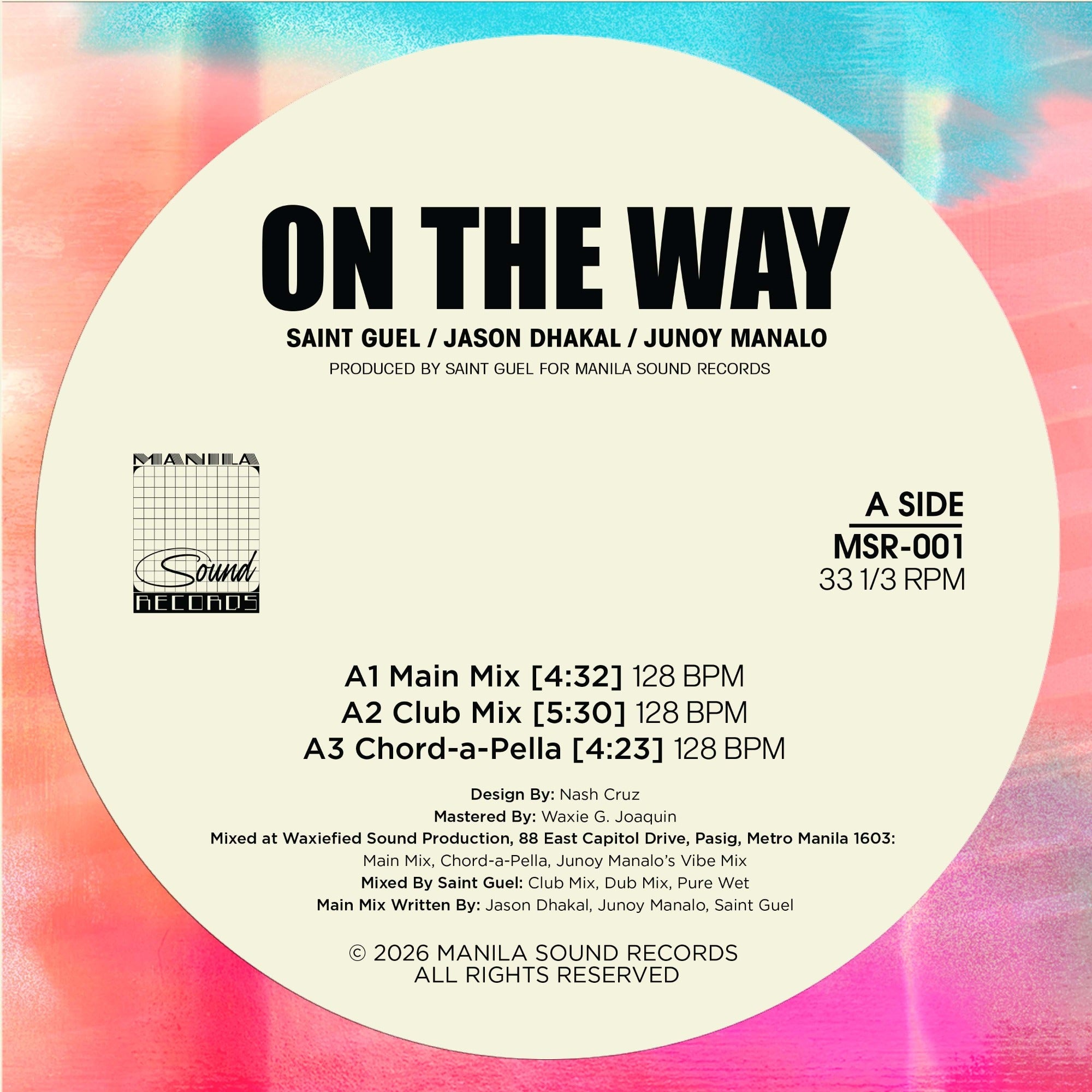 On The Way EP - Saint Guel Feat. Jason Dhakal & Junoy Manalo