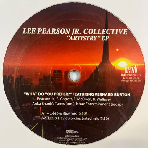 Artistry EP - Lee Pearson Jr Collective