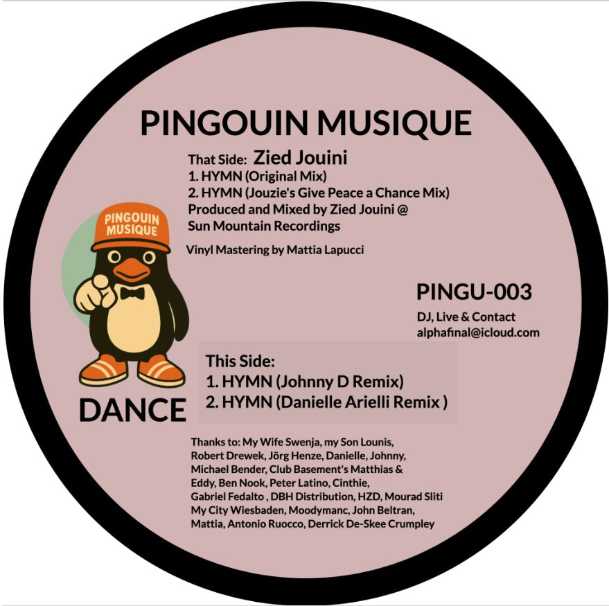 Hymn (incl. Johnny D & Danielle Arielli Remixex) - Zied Jouini