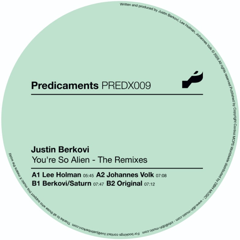 You're So Alien - The Remixes - Justin Berkovi