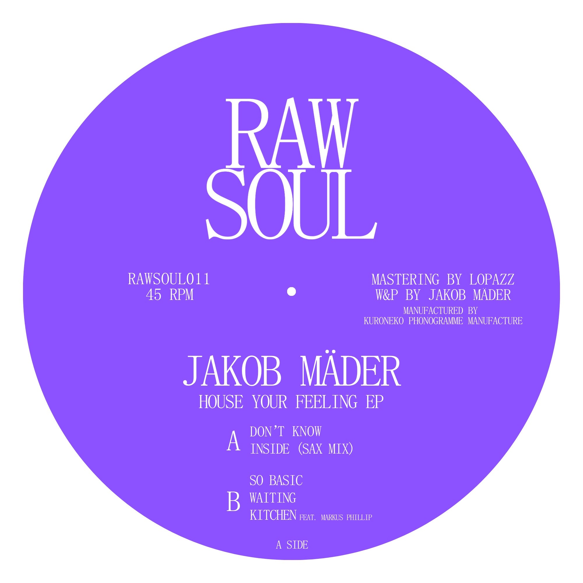 House Your Feeling EP - Jakob Mäder