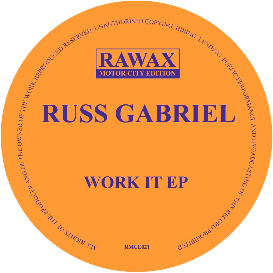 Work It EP - Russ Gabriel
