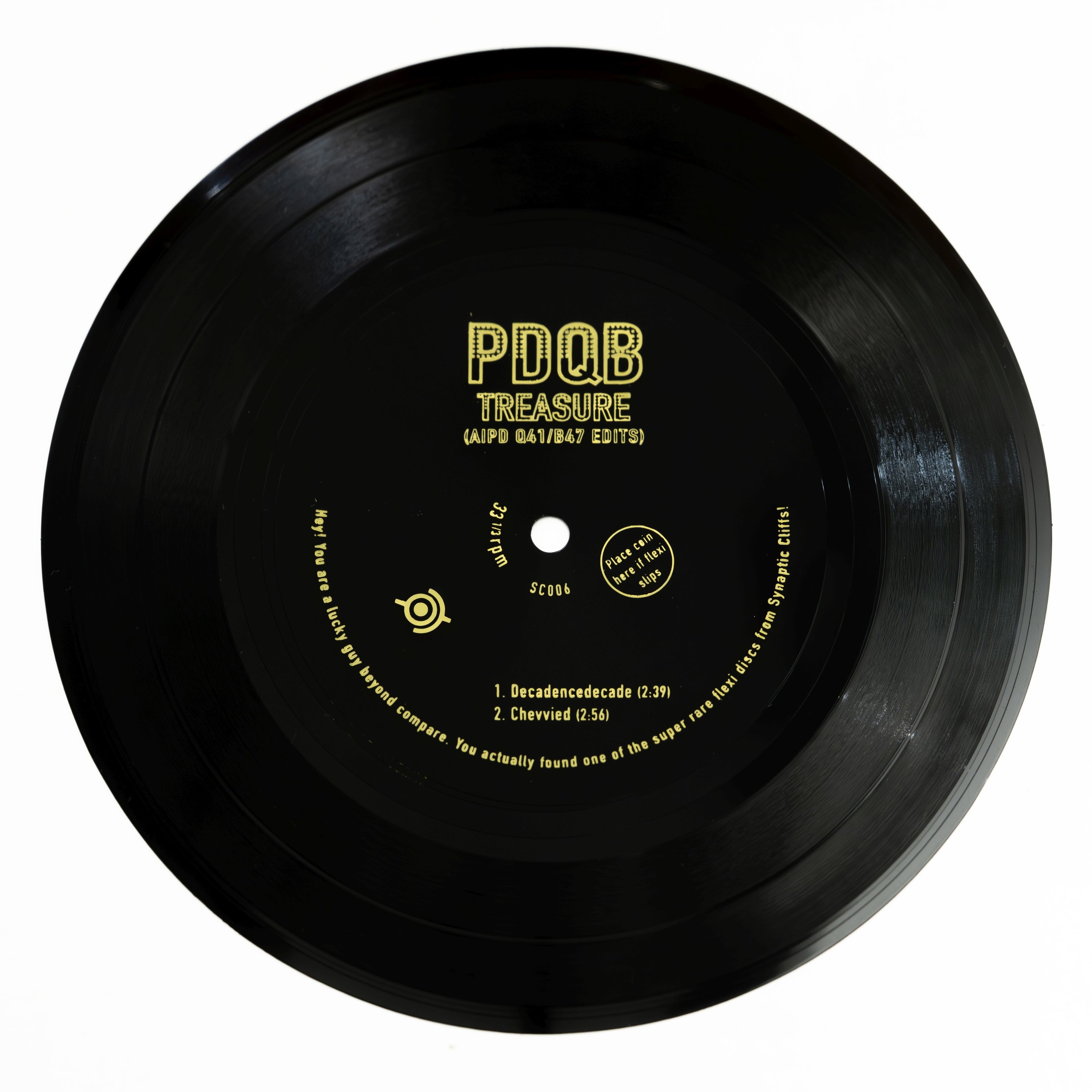 Treasure (Aipd Q41/B47 Edits)-Yellow Label Version - Pdqb