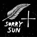 Sorry Sun (2026 Repress, Full Cover) - Lawrence