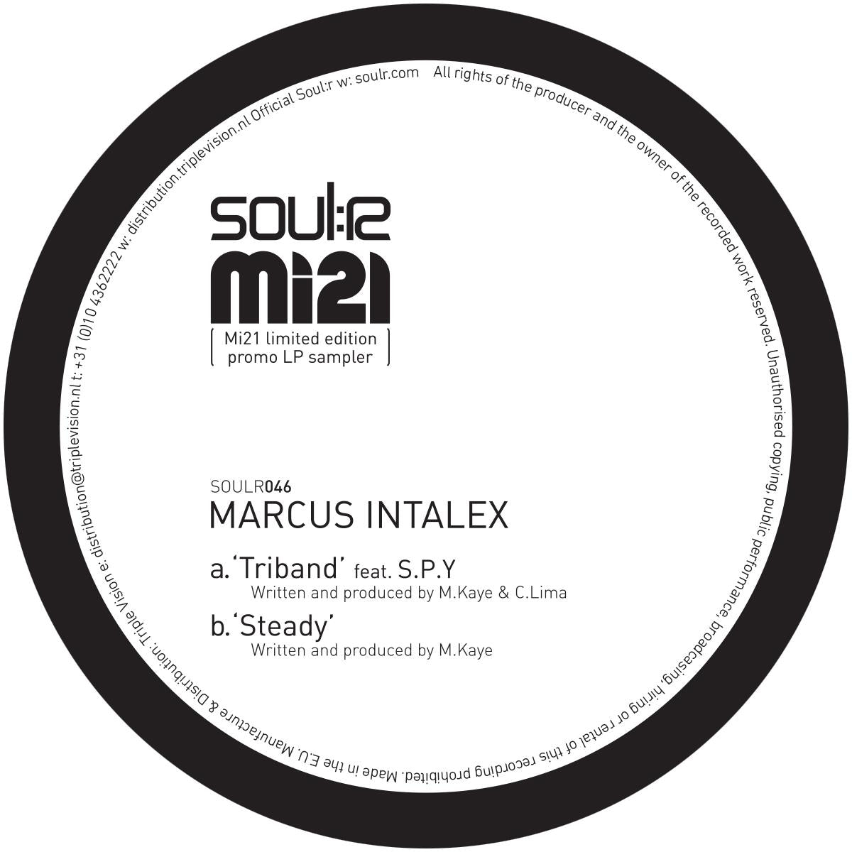 Triband / Steady - Marcus Intalex