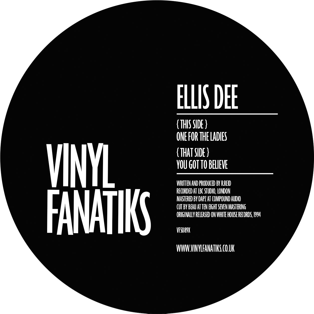 One For The Ladies / You Got To Believe - Ellis Dee